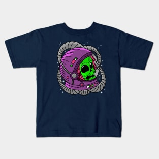 Space Skull Astronaut Kids T-Shirt